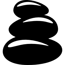 piedras zen icono