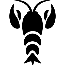 cangrejo de río icono