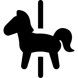 koń karuzeli ikona