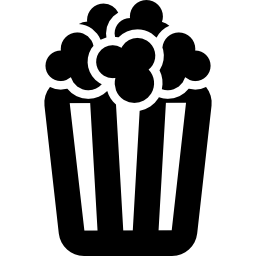 Box of popcorn icon