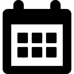 calendario scolastico icona