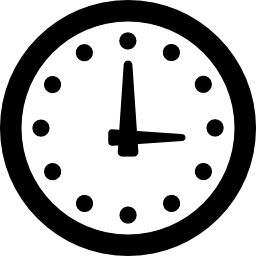 relógio de parede Ícone