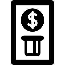 Automated teller machine icon
