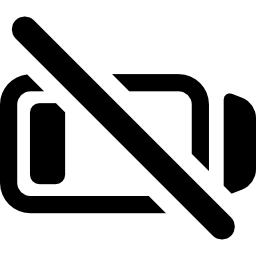 배터리 미 충전 icon