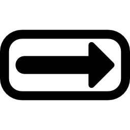 Exit direction sign icon