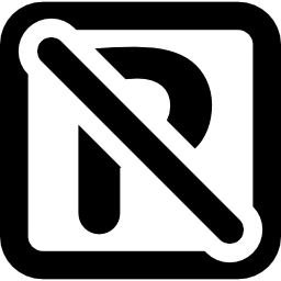 No Parking Sign icon