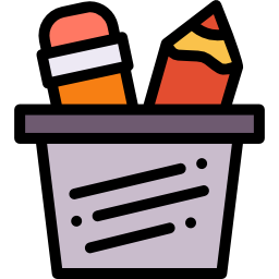 Pencil case icon