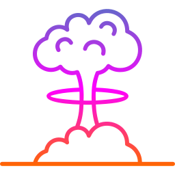 nucleaire ontploffing icoon