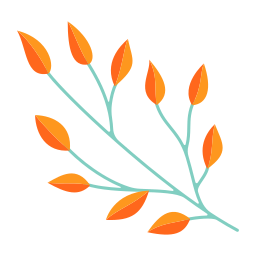 가지 잎 icon