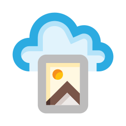 Cloud storage icon