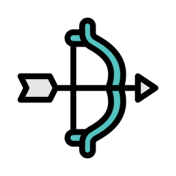 tir à l'arc Icône