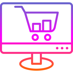 shopping en ligne Icône