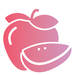 fruta de manzana icono
