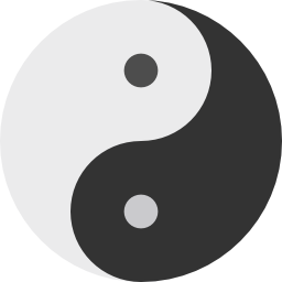 yin yang icona