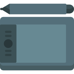 Graphic tablet icon