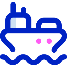 Cargo ship icon