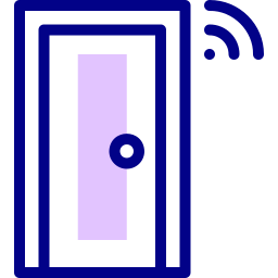 Умная дверь иконка