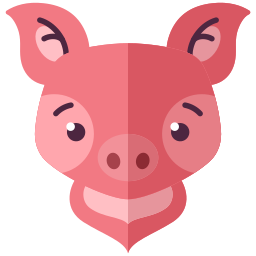 cerdo icono