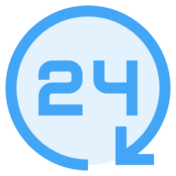 24 시간 icon