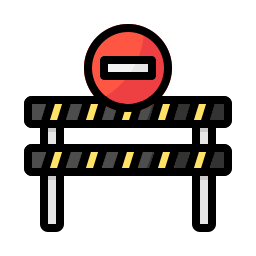 道路封鎖 icon