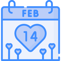 14 de febrero icono