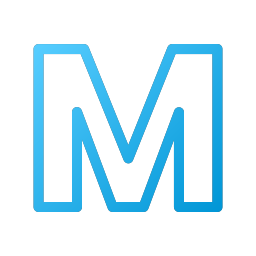 Letter m icon