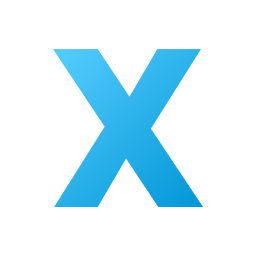 Letter x icon