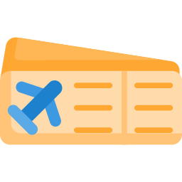 Билет на самолет иконка