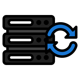 Data processing icon