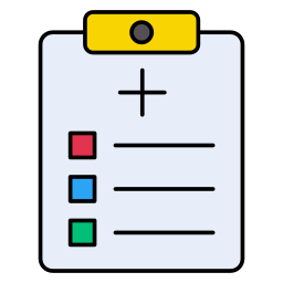 résultats de test Icône