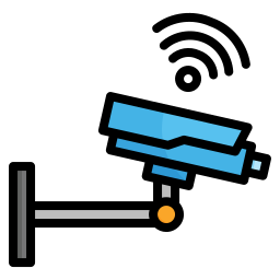 caméra de vidéosurveillance Icône