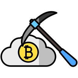 cloud-mining icoon