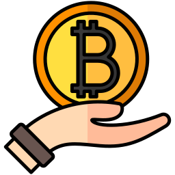 Give bitcoin icon