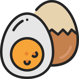 Boiled egg icon