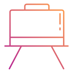 White board icon