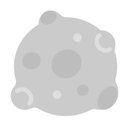asteroide icono