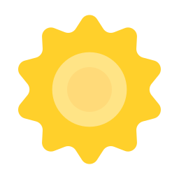 Sun icon