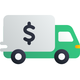 Shipping cost icon