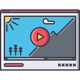 Video player icon