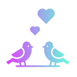 vögel-symbole icon
