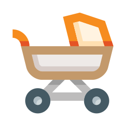 kinderwagen icon