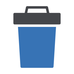 Trash can icon