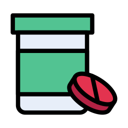 Pills bottle icon