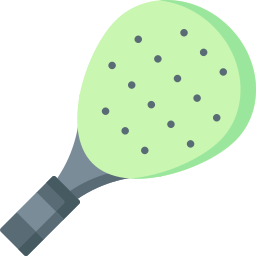 raquette de paddle-tennis Icône