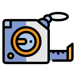 Measure tape icon