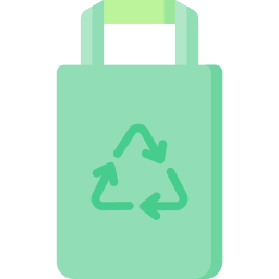 Eco bag icon