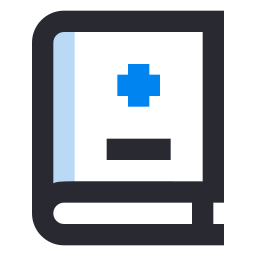 Medical book icon