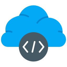 codifica cloud icona