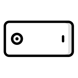appareil photo du téléphone Icône