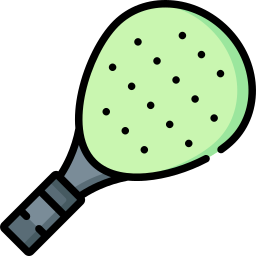 paddle tennisracket icoon